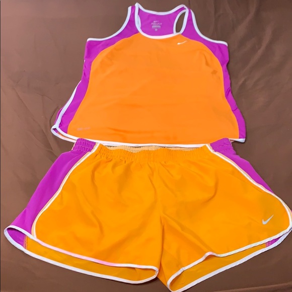 Nike DRI-FIT tank top and DRI-FiT short Women